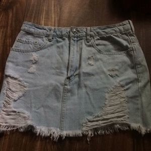 Forever 21 Jean Skirt